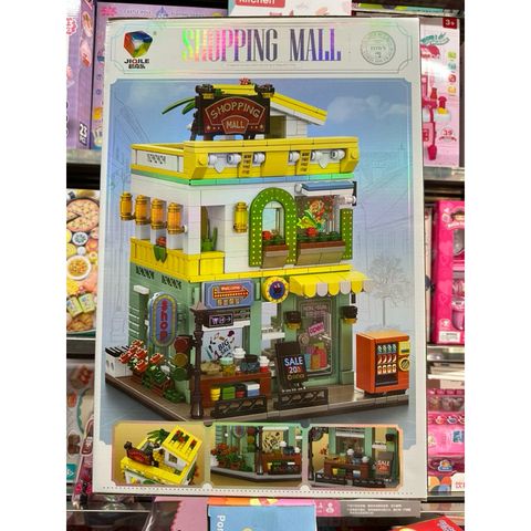 Hộp Lê Gô Lắp Ghép Siêu Thị Shopping Mall 47117 - Mô Hình Streetscape Town Life Đồ Chơi Xây Dựng Cho Trẻ Em