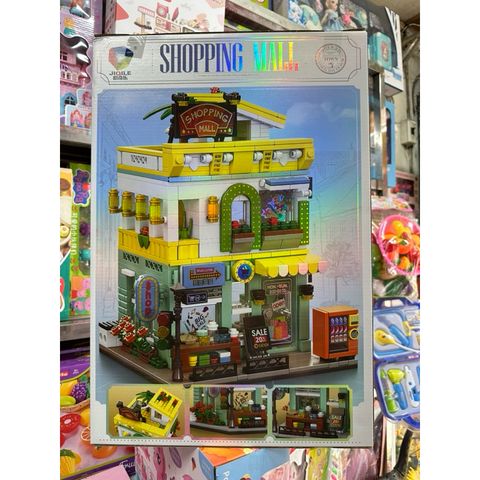 Hộp Lê Gô Lắp Ghép Siêu Thị Shopping Mall 47117 - Mô Hình Streetscape Town Life Đồ Chơi Xây Dựng Cho Trẻ Em