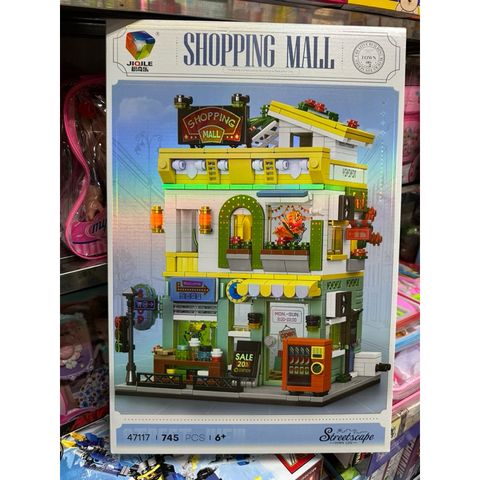 Hộp Lê Gô Lắp Ghép Siêu Thị Shopping Mall 47117 - Mô Hình Streetscape Town Life Đồ Chơi Xây Dựng Cho Trẻ Em
