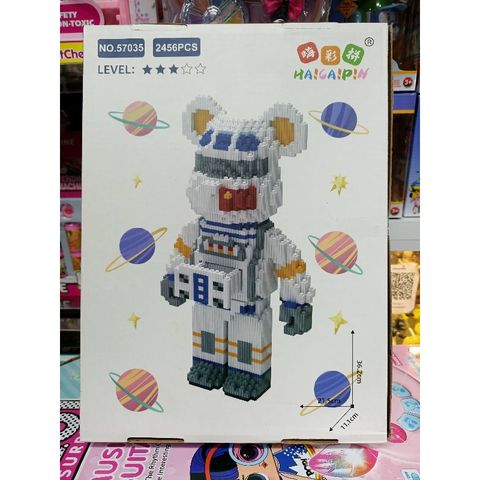 Hộp Lê Gô Lắp Ghép Mô Hình Gấu Magic Block 57035 - Đồ Chơi Có Đèn Phát Sáng cho Trẻ Em, Quà Tặng Tuyệt Vời