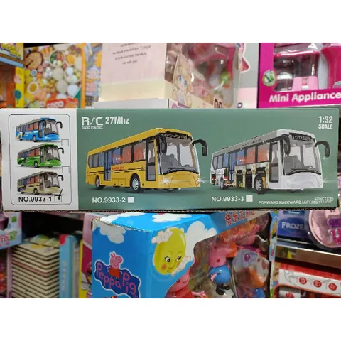 Xe Ô Tô Bus Điều Khiển Từ Xa 627 9933-1 - Đồ Chơi Màu Sắc Hấp Dẫn, Di Chuyển 4 Chiều, Có Đèn LED Phát Sáng, Sử Dụng Pin Sạc