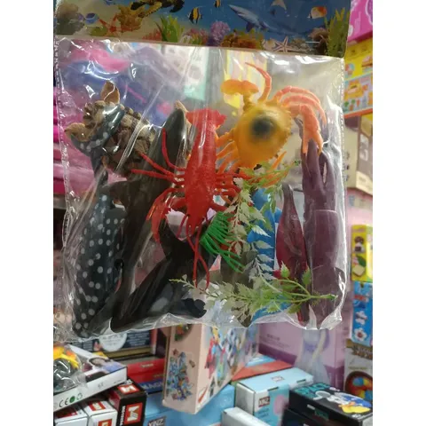 Bộ Đồ Chơi Mô Hình Động Vật Biển Sea Animal - 10 Con Giao Màu Ngẫu Nhiên, Quyến Rũ Cho Trẻ Em Yêu Thích Khám Phá Thế Giới Đại Dương