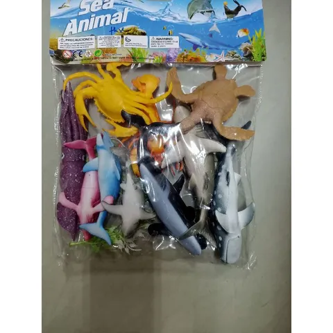 Bộ Đồ Chơi Mô Hình Động Vật Biển Sea Animal - 10 Con Giao Màu Ngẫu Nhiên, Quyến Rũ Cho Trẻ Em Yêu Thích Khám Phá Thế Giới Đại Dương