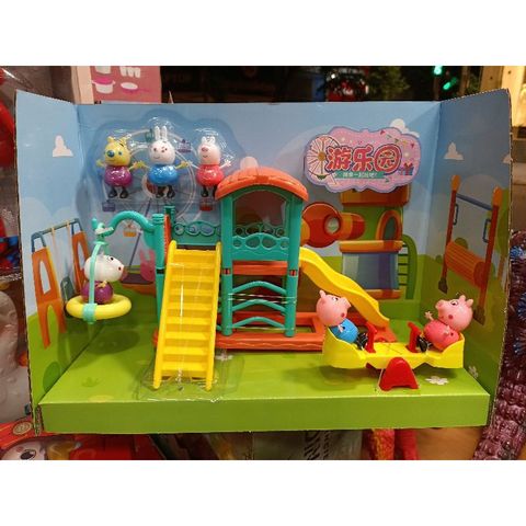 Hộp Đồ Chơi Mô Hình Công Viên Heo 7531 - Bộ Đồ Chơi Thú Vị Phát Triển Sáng Tạo Cho Trẻ Em - Món Quà Hấp Dẫn Từ Thế Giới Búp Bê