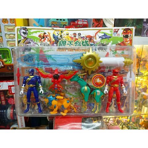 Bộ Đồ Chơi Mô Hình Siêu Nhân Gao Thú FIGHT THE BRIGADE 28162 - Quà Tặng Thú Vị Cho Trẻ Em, Phát Triển Tưởng Tượng Và Kỹ Năng Chơi
