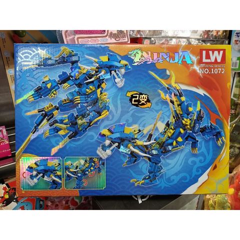 Xếp Hình Lắp Ghép Lê Gô NINJA Rồng 1072 - Đồ Chơi Xếp Hình Đầy Sáng Tạo Cho Trẻ Em, Phát Triển Tư Duy Thú Vị