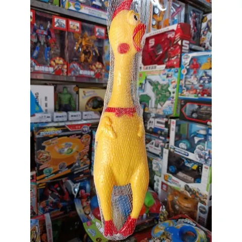 Gà Cao Su Bóp Kêu 38cm - Đồ Chơi Trẻ Em Vui Nhộn, Quà Tặng Hấp Dẫn cho Bé Yêu