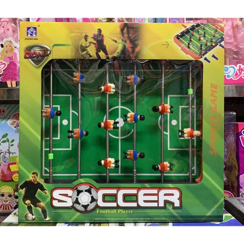 Hộp đồ chơi Bàn Bóng Đá SOCCER Football Player Điều Khiển INOX - Đồ Chơi Trẻ Em Thú Vị và Sáng Tạo