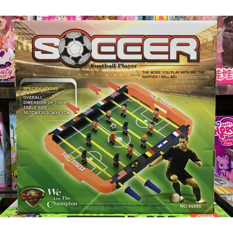 Hộp đồ chơi Bàn Bóng Đá SOCCER Football Player Điều Khiển INOX - Đồ Chơi Trẻ Em Thú Vị và Sáng Tạo