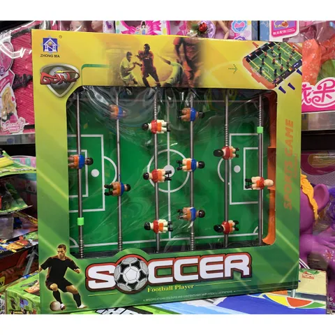 Hộp đồ chơi Bàn Bóng Đá SOCCER Football Player Điều Khiển INOX - Đồ Chơi Trẻ Em Thú Vị và Sáng Tạo