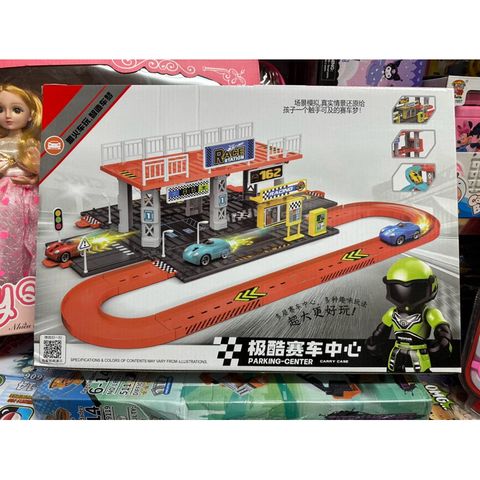 Hộp đồ chơi lắp ghép mô hình nhà sửa chữa xe ô tô 189-107 - Đồ chơi xếp hình sáng tạo cho bé yêu thích ô tô