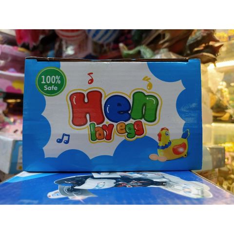 Hộp đồ chơi Gà đẻ trứng 951 - Đồ chơi trẻ em có nhạc và đèn phát sáng, tặng kèm pin - Quà tặng lý tưởng cho bé yêu