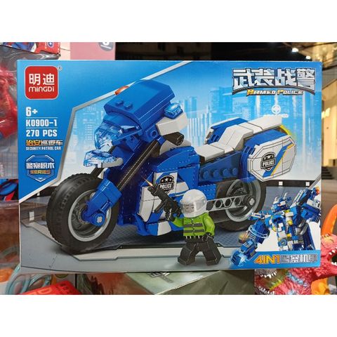 Hộp Lê Gô Lắp Ghép Mô Hình Xe Máy 0900-1 - Đồ Chơi Hỗ Trợ Phát Triển Tư Duy Sáng Tạo cho Trẻ Em