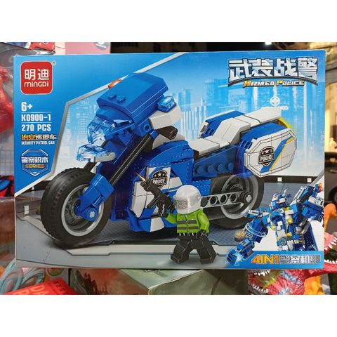 Hộp Lê Gô Lắp Ghép Mô Hình Xe Máy 0900-1 - Đồ Chơi Hỗ Trợ Phát Triển Tư Duy Sáng Tạo cho Trẻ Em