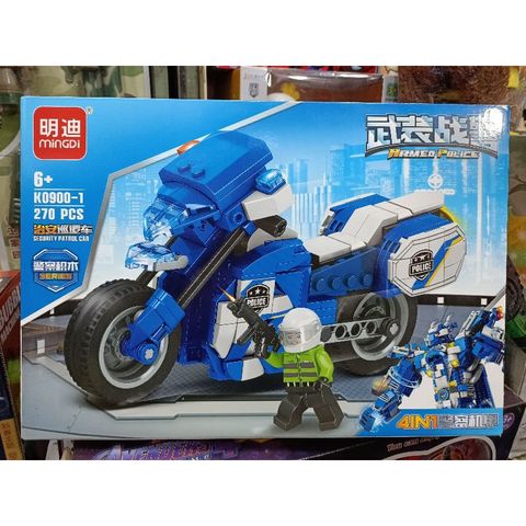 Hộp Lê Gô Lắp Ghép Mô Hình Xe Máy 0900-1 - Đồ Chơi Hỗ Trợ Phát Triển Tư Duy Sáng Tạo cho Trẻ Em