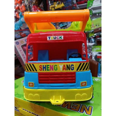 Mô hình Xe ô tô Chở Đồ Chơi Xúc Cát 943-1 - Mô Hình Sưu Tầm Cho Trẻ Em và Người Đam Mê Xe Hơi