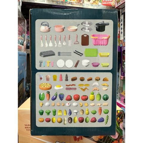 Hộp Đồ Chơi Nấu Ăn KITCHEN 5766 - Bộ 108 Chi Tiết Lập Kế Hoạch Nấu Nướng Thú Vị Cho Trẻ Em - Mẫu Ngẫu Nhiên