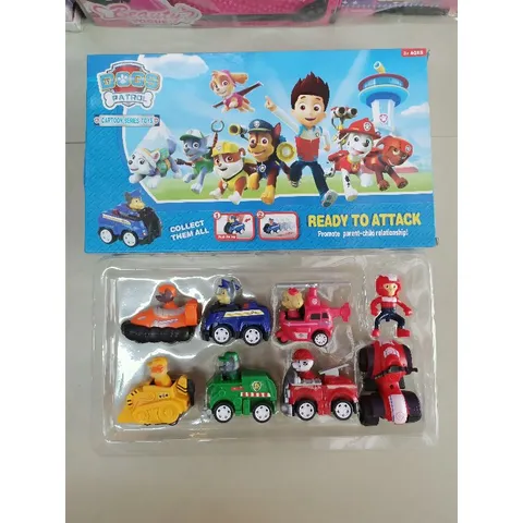 Hộp Đồ Chơi 7 Xe Ô Tô Đội Chó Cứu Hộ 777 - Đồ Chơi Trẻ Em Chất Lượng Cao, An Toàn và Vui Vẻ