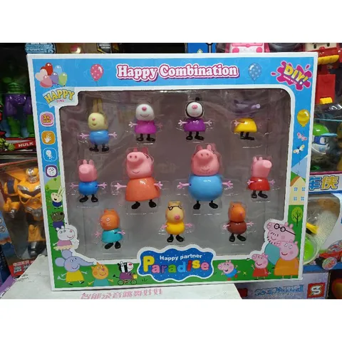 Hộp đồ chơi mô hình Heo Peppa Pig 000-32 - Đồ chơi trẻ em ngẫu nhiên, quà tặng lý tưởng cho fan của Peppa Pig