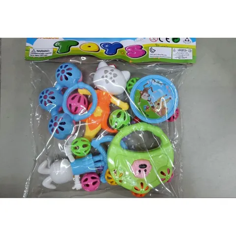 Bộ Đồ Chơi Lúc Lắc 3288-A1 Gồm 5 Chi Tiết, Trò Chơi Vận Đ động Cho Trẻ Em - Giao Màu Ngẫu Nhiên, Tăng Cường Khả Năng Vận Động và Sáng Tạo