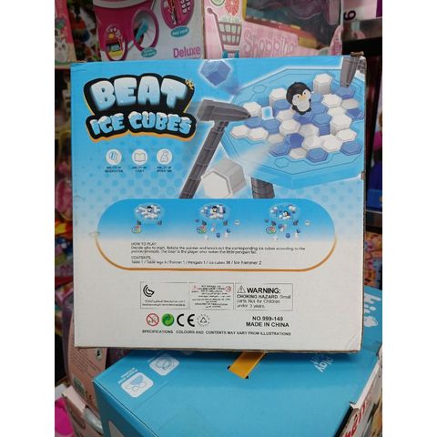 Trò Chơi Đập Băng Bẫy Chim Cánh Cụt BEAT ICE CUBES 999-149 - Đồ Chơi Trẻ Em Vui Nhộn và Thú Vị