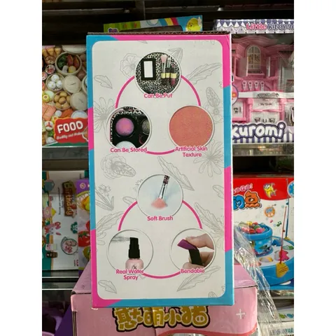 Hộp đồ chơi Vali trang điểm MAKEUP PLAY SET 21 chi tiết - Bộ đồ chơi trang điểm thú vị cho bé gái, quà tặng sáng tạo và giáo dục