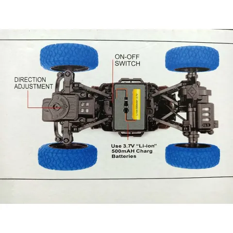 Xe Ô Tô Điều Khiển Từ Xa 4 Chiều - Đồ Chơi Sạc Pin 130B - Màu Sắc Ngẫu Nhiên, Trải Nghiệm Vui Nhộn Cho Trẻ Em