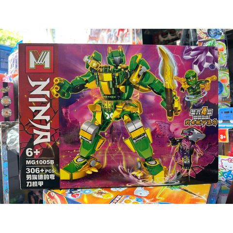 Đồ Chơi Xếp Hình Lắp Ghép LEGO Robot NINJA 1005B - Bộ Đồ Chơi Sáng Tạo cho Trẻ Em, Phát Triển Tư Duy và Kỹ Năng Lắp Ráp
