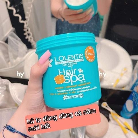 Hấp Dầu Lolentis Hair Spa 500Ml - Dưỡng Tóc Khỏe Mạnh, Bóng Đẹp, Phục Hồi Làn Tóc Hư Tổn từ Hàn Quốc