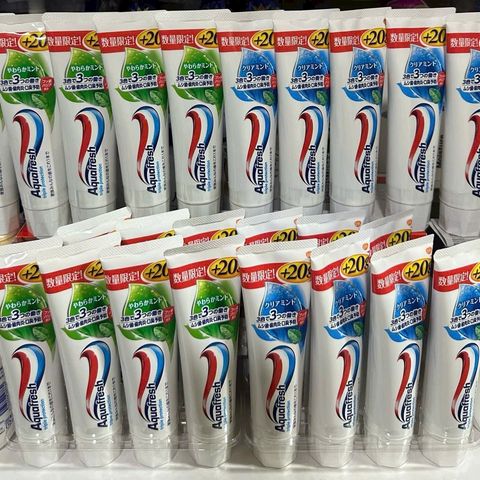 Kem Đánh Răng Aquafresh 160g Nội Địa Nhật Bản, Xanh dương