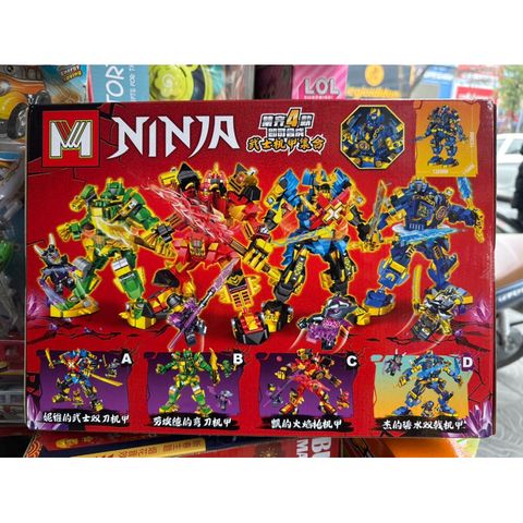 Bộ xếp hình Lego Robot NINJA 1005D - Đồ chơi lắp ghép sáng tạo cho trẻ em - Quà tặng lý tưởng cho fan của Ninja