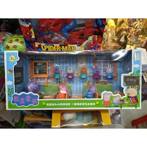 Mô Hình Lớp Học Peppa Pig 686-1 - Búp Bê Peppa Pig Đáng Yêu, Màu Ngẫu Nhiên, Quà Tặng Dành Cho Trẻ Em