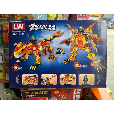 Xếp Hình Lắp Ghép LEGO NINJA Rồng 1119-4 - Đồ Chơi Xây Dựng Đầy Sáng Tạo Cho Trẻ Em
