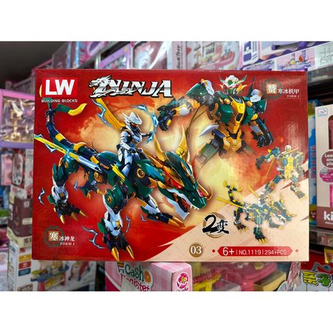 Bộ Xếp Hình Lắp Ghép Lê Gô NINJA Rồng 1119-3 - Đồ Chơi Xếp Hình Sáng Tạo Cho Trẻ Em, Phát Triển Tư Duy và Kỹ Năng