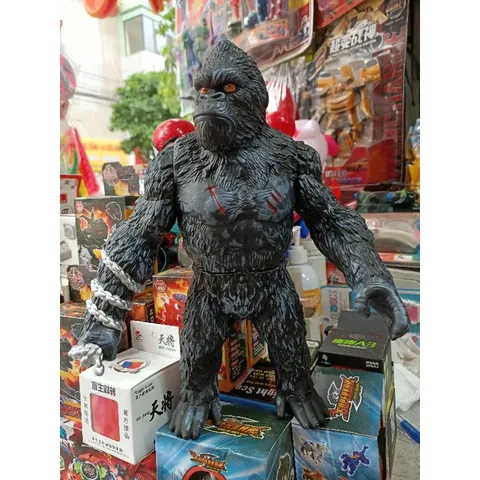 Mô Hình Nhân Vật King Kong 27cm - Đồ Chơi Sưu Tầm, Giao Màu Ngẫu Nhiên, Quà Tặng Fan Phim Huyền Thoại