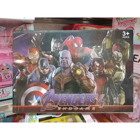 Mô Hình Siêu Anh Hùng AVENGERS 22cm Có Đèn Phát Sáng - Đồ Chơi Trẻ Em Chất Lượng Cao, Quà Tặng Fan Marvel