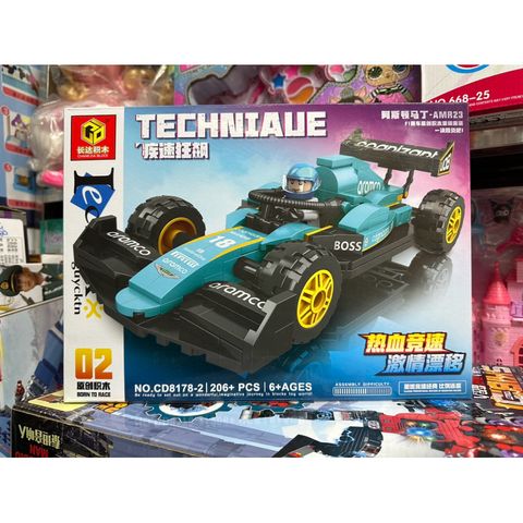 Hộp LEGO Lắp Ghép Mô Hình Xe Ô Tô Đua 8178-2 - Đồ Chơi Xây Dựng Sáng Tạo Cho Trẻ Em, Phát Triển Tư Duy và Kỹ Năng Logic