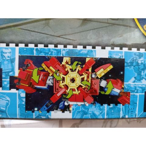 Hộp Lego Lắp Ghép Mô Hình Robot Người Nhện Super Heroes 2058-2 - Đồ Chơi Tăng Cường Sáng Tạo Cho Trẻ Em