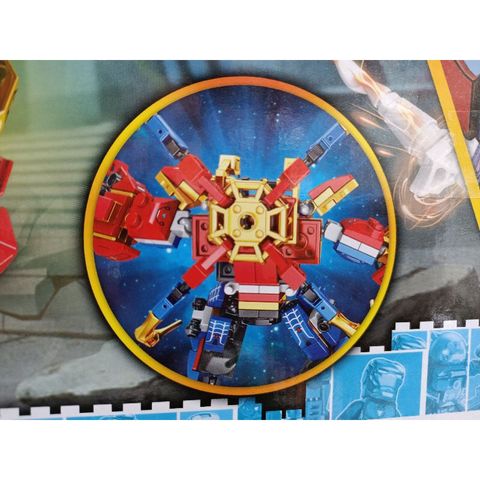 Hộp Lego Lắp Ghép Mô Hình Robot Người Nhện Super Heroes 2058-2 - Đồ Chơi Tăng Cường Sáng Tạo Cho Trẻ Em