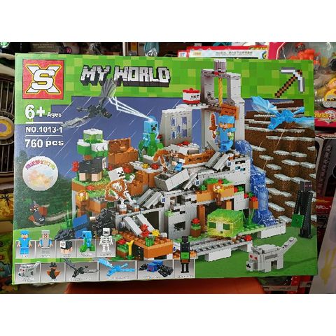 Bộ đồ chơi xếp hình lắp ghép MY WORLD 1013-1 - Trò chơi phát triển tư duy cho trẻ em, đồ chơi xây dựng sáng tạo