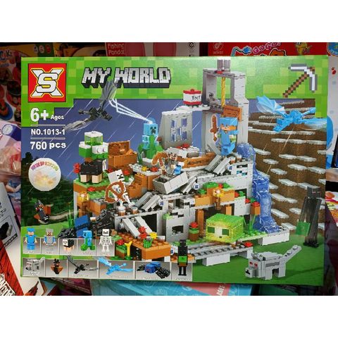 Bộ đồ chơi xếp hình lắp ghép MY WORLD 1013-1 - Trò chơi phát triển tư duy cho trẻ em, đồ chơi xây dựng sáng tạo