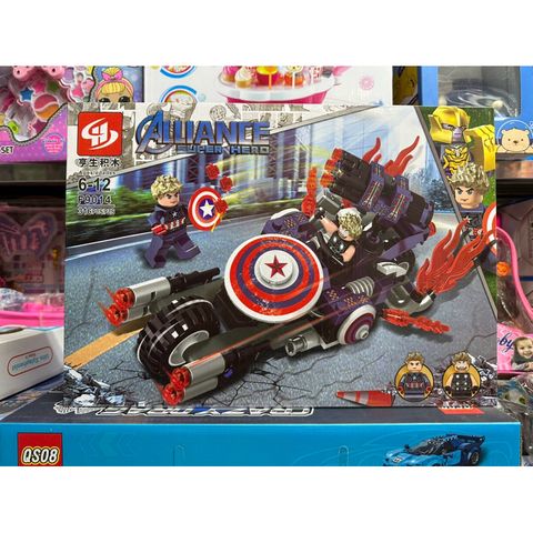 Xếp hình Lego Super Hero 9014-2 - Bộ Lắp Ghép Siêu Anh Hùng Thú Vị Cho Trẻ Em, Đồ Chơi Giáo Dục Sáng Tạo