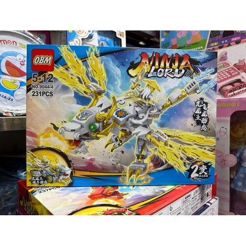 Hộp Lắp Ghép Lego 2in1 NINJA Rồng 9044-4 - Đồ Chơi Xây Dựng Sáng Tạo Cho Trẻ Em