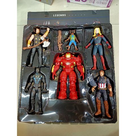 Mô hình nhân vật Siêu anh hùng AVENGERS, có đèn phát sáng 280039