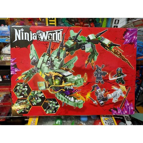 Xếp hình lắp ghép lê gô NINJA Rồng 98365