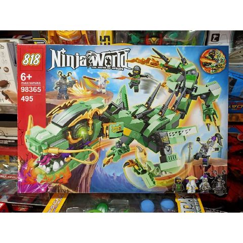 Xếp hình lắp ghép lê gô NINJA Rồng 98365