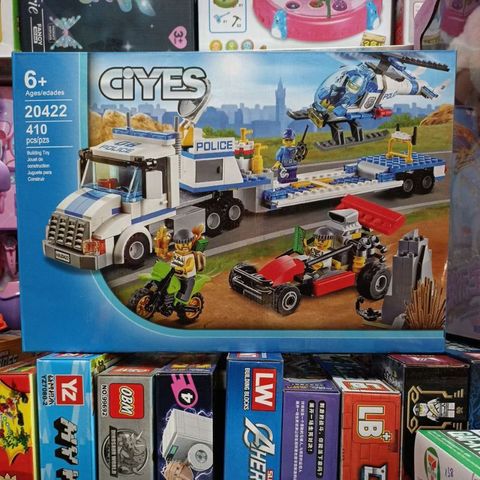 Hộp Lego Lắp Ghép Xe Ô Tô và Máy Bay Trực Thăng 20422 - Đồ Chơi Sáng Tạo Cho Trẻ Em