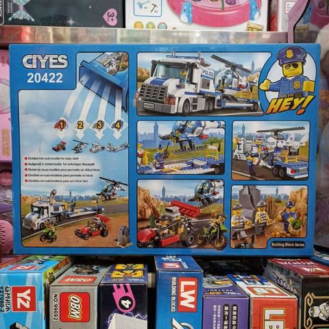 Hộp Lego Lắp Ghép Xe Ô Tô và Máy Bay Trực Thăng 20422 - Đồ Chơi Sáng Tạo Cho Trẻ Em