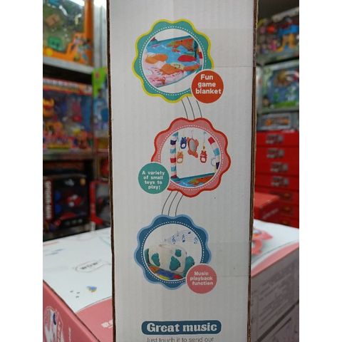 Thảm Chơi Âm Nhạc 123 Cho Bé - Hộp Đồ Chơi Kèm Pin - An Toàn Và Vui Nhộn Cho Trẻ Em
