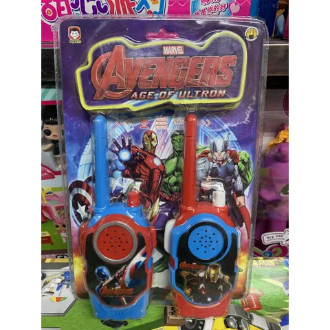 Bộ Đàm Thoại Liên Lạc Avengers 1568-1 - Đồ Chơi Điều Khiển Từ Xa Có Pin Kèm Theo - Nghe & Nói Chuyện Thoải Mái